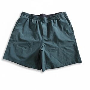 Lululemon Bowline Short 8" Stretch Ripstop Dark Rainforest Green ABC Men’s XXL